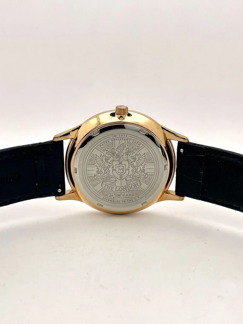 Amazing James McCabe London Slim 43mm Casual Dress Men’s Watch - New Battery